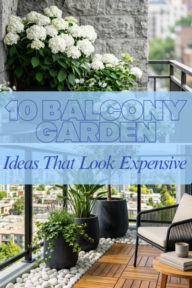 10 Balcony Garden Ideas That Look Expensive