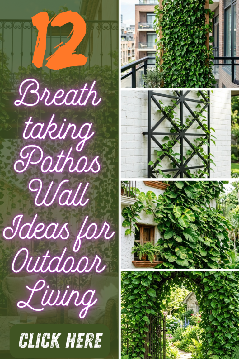 12 Breathtaking Pothos Wall Ideas for Outdoor Living