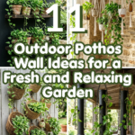 11 Outdoor Pothos Wall Ideas for a Fresh and Relaxing Garden