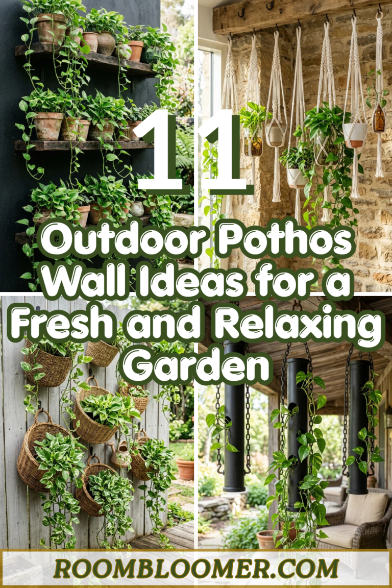 11 Outdoor Pothos Wall Ideas for a Fresh and Relaxing Garden