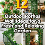 12 Pothos Privacy Wall Ideas That Are Stylish and Functional