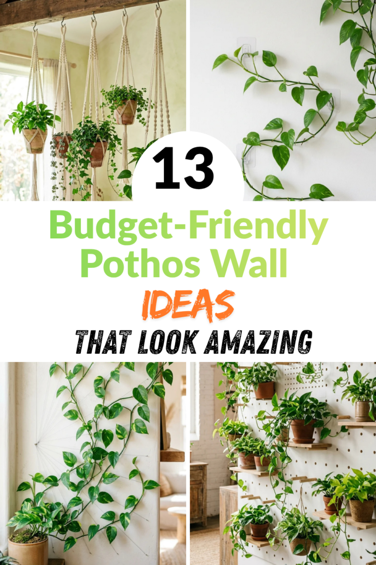 13 Budget-Friendly Pothos Wall Ideas That Look Amazing