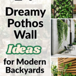 14 Dreamy Pothos Wall Ideas for Modern Backyards