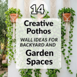 14 Creative Pothos Wall Ideas for Backyard and Garden Spaces