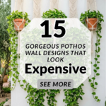 15 Gorgeous Pothos Wall Designs That Look Expensive