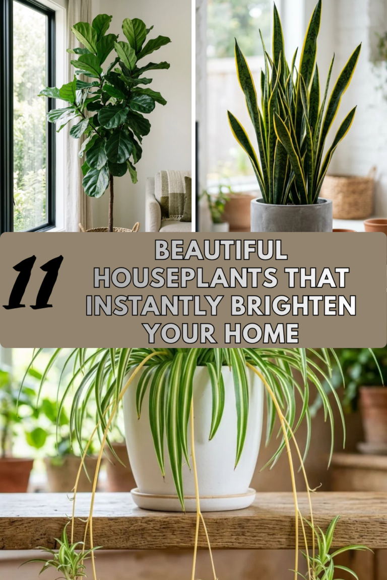 11 Beautiful Houseplants That Instantly Brighten Your Home