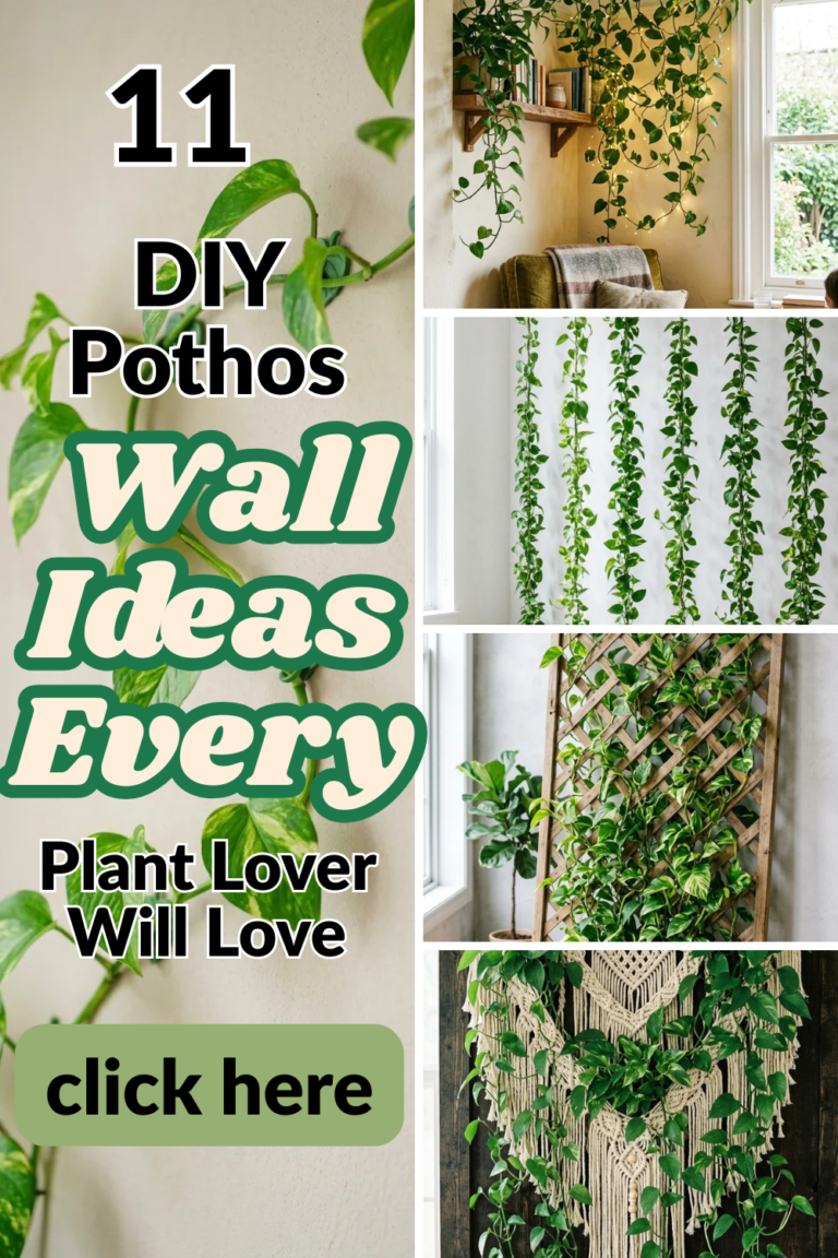 11 DIY Pothos Wall Ideas Every Plant Lover Will Love