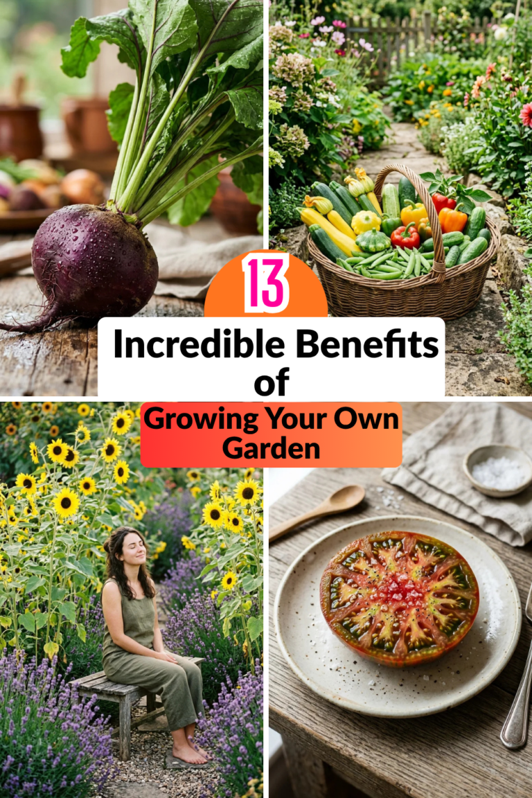 13 Incredible Benefits of Growing Your Own Garden