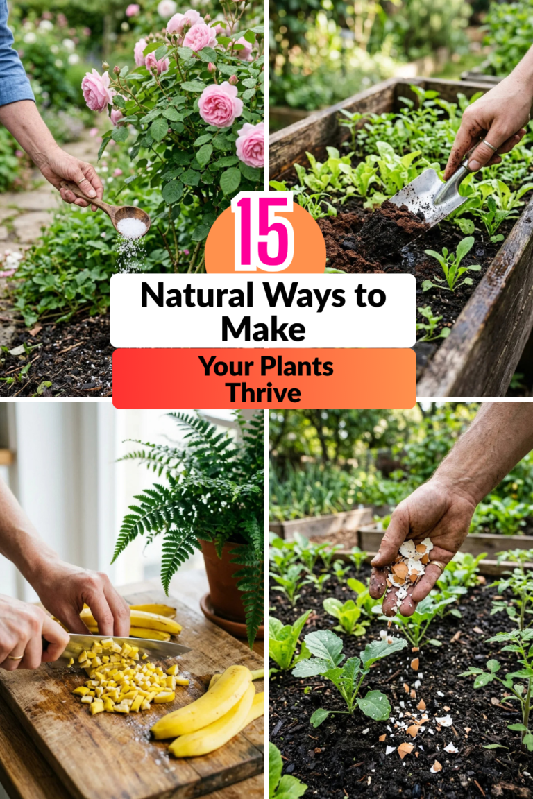 15 Natural Ways to Make Your Plants Thrive