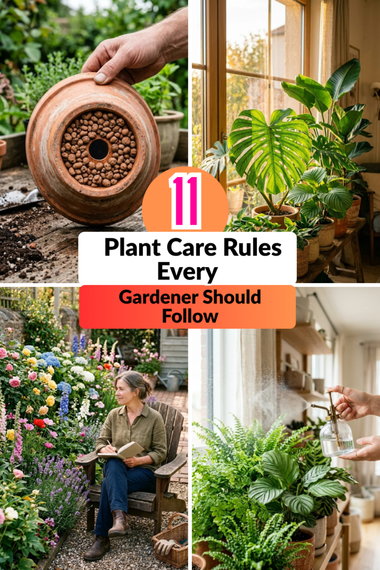 11 Plant Care Rules Every Gardener Should Follow
