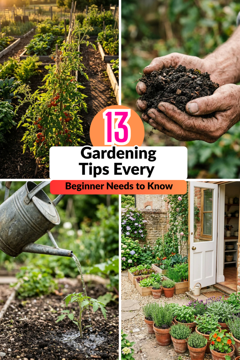 13 Gardening Tips Every Beginner Needs to Know