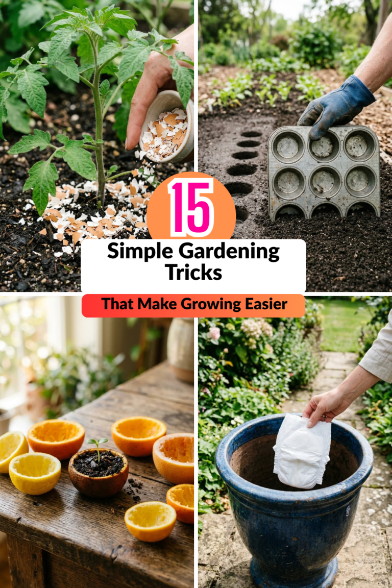 15 Simple Gardening Tricks That Make Growing Easier