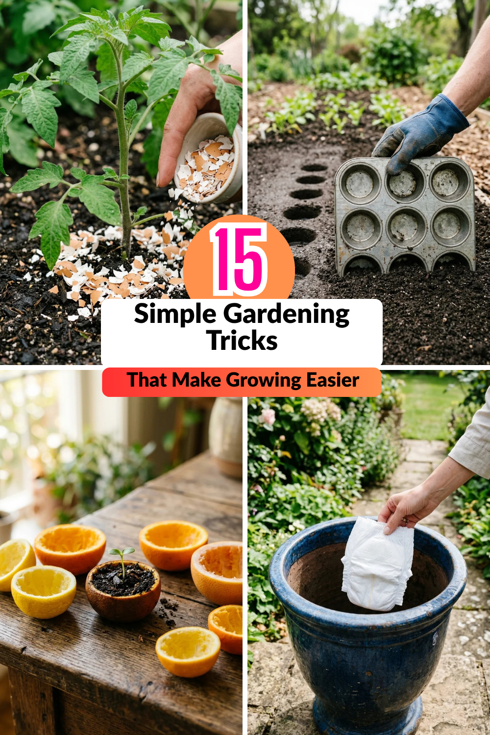 15 Simple Gardening Tricks That Make Growing Easier