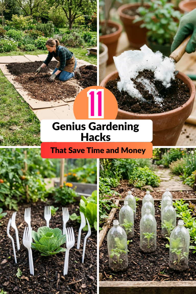 11 Genius Gardening Hacks That Save Time and Money