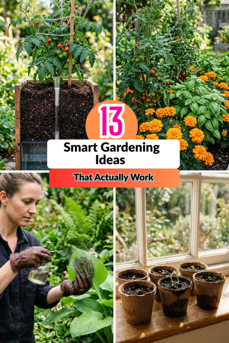 13 Smart Gardening Ideas That Actually Work