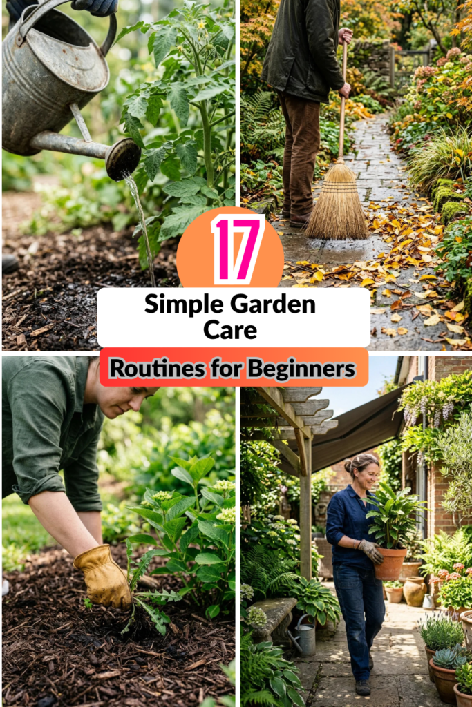 17 Simple Garden Care Routines for Beginners