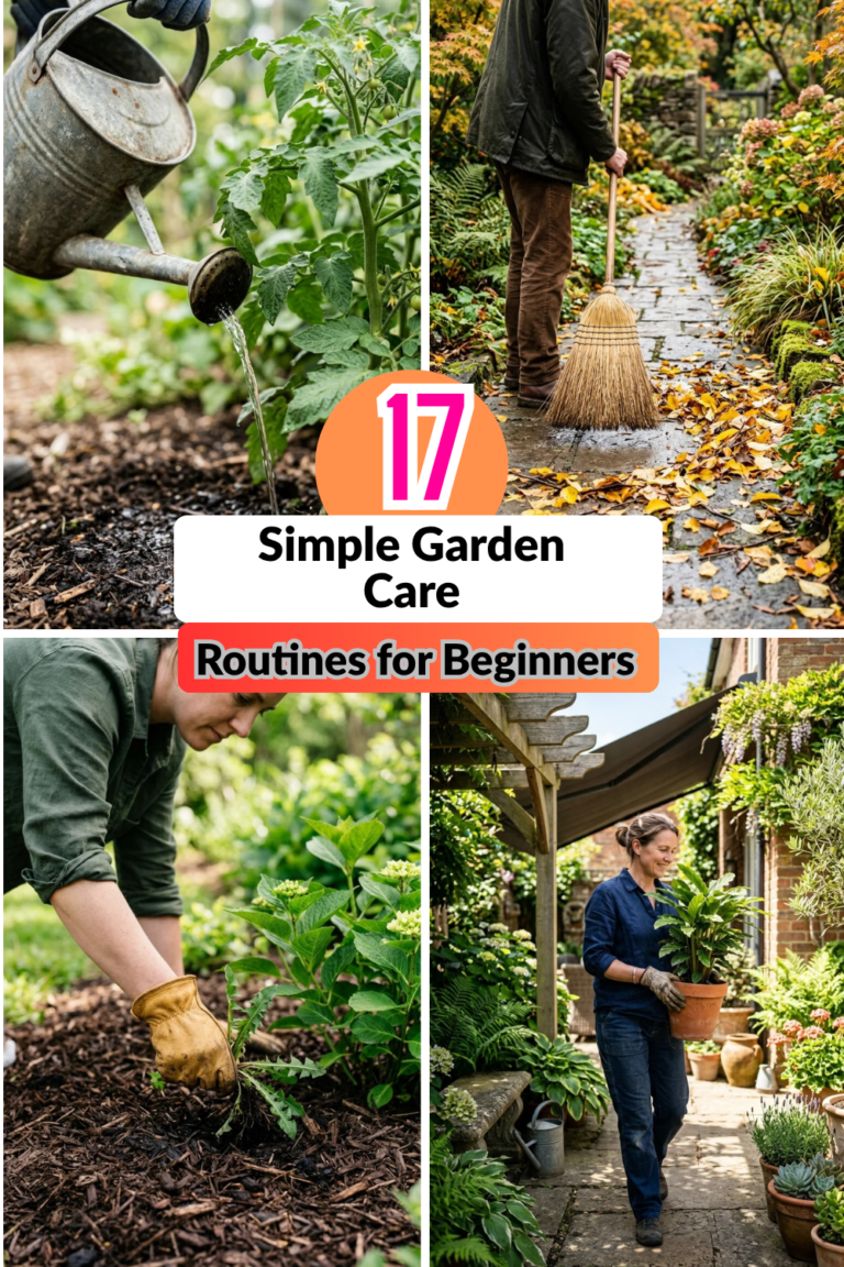 17 Simple Garden Care Routines for Beginners
