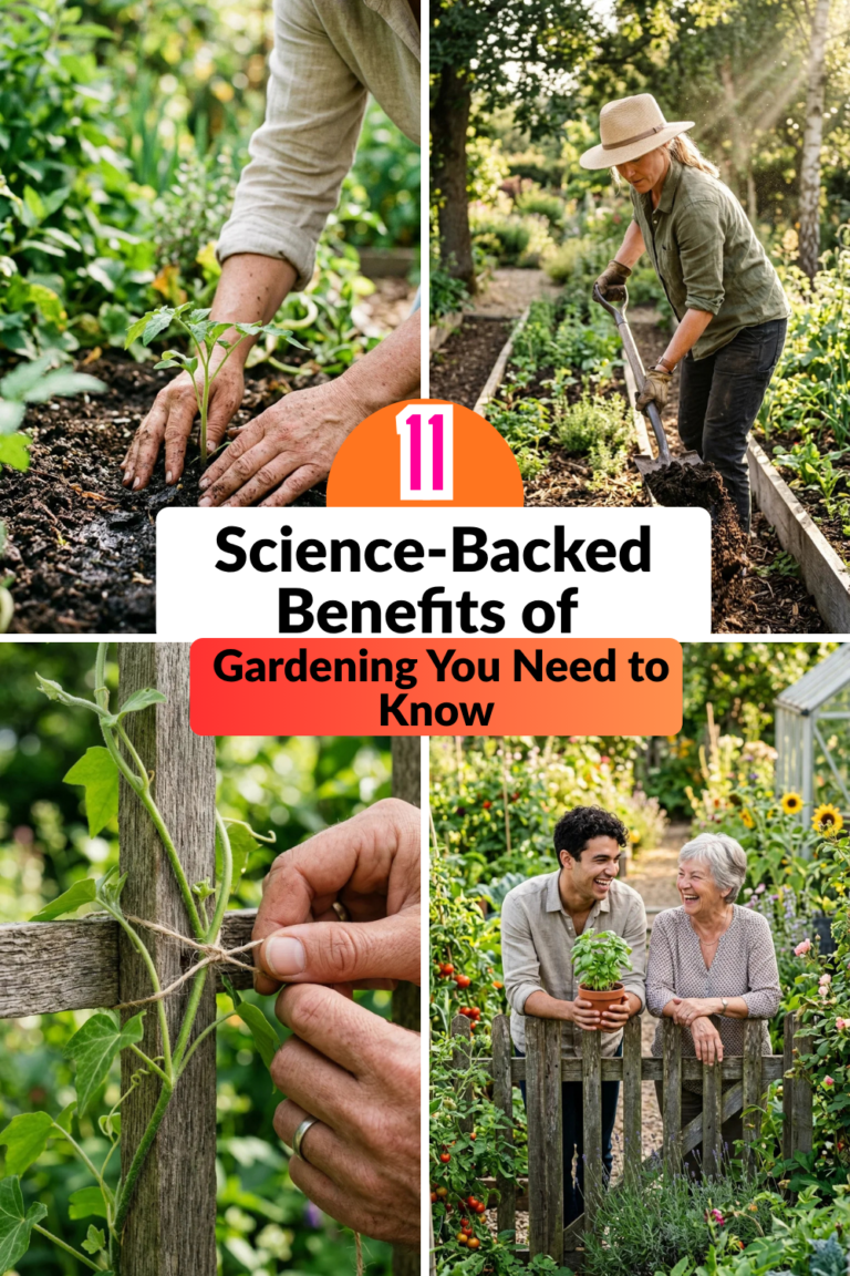 11 Science-Backed Benefits of Gardening You Need to Know