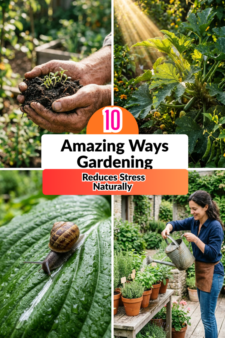 10 Amazing Ways Gardening Reduces Stress Naturally