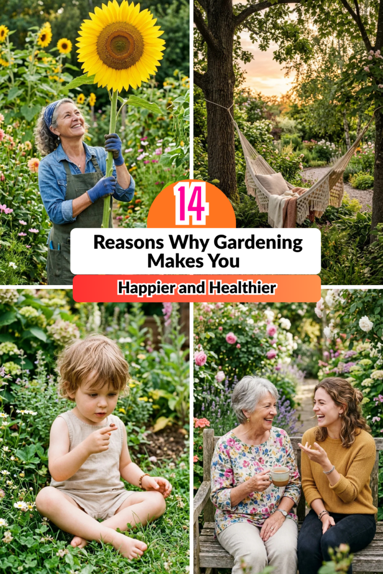 14 Reasons Why Gardening Makes You Happier and Healthier