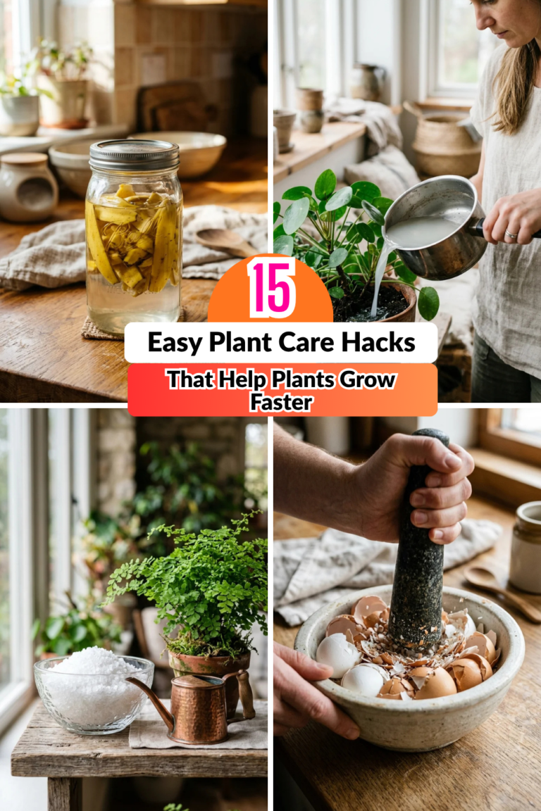 15 Easy Plant Care Hacks That Help Plants Grow Faster