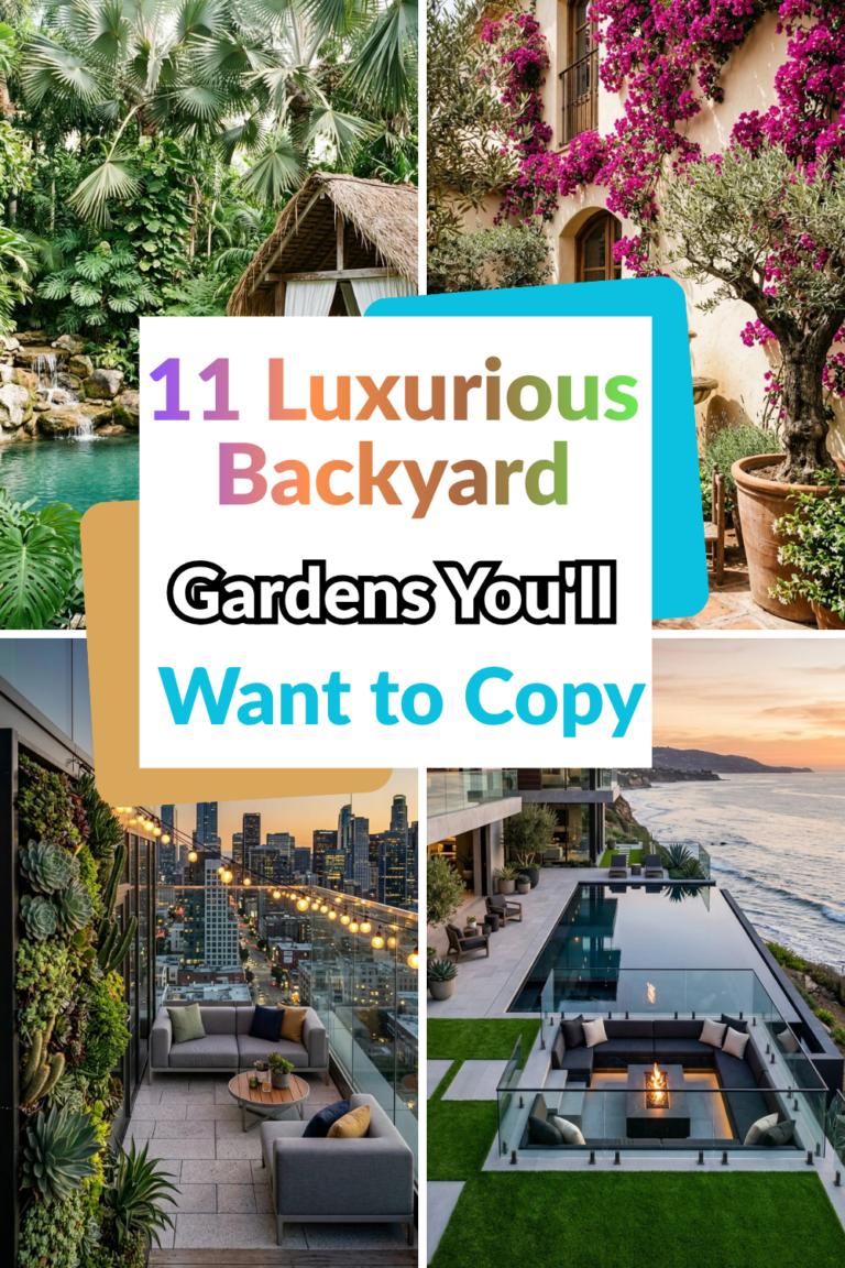 11 Luxurious Backyard Gardens You’ll Want to Copy