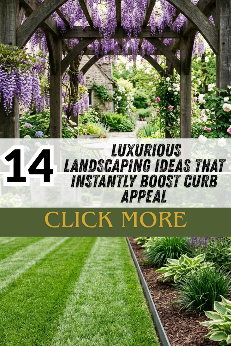 14 Luxurious Landscaping Ideas That Instantly Boost Curb Appeal