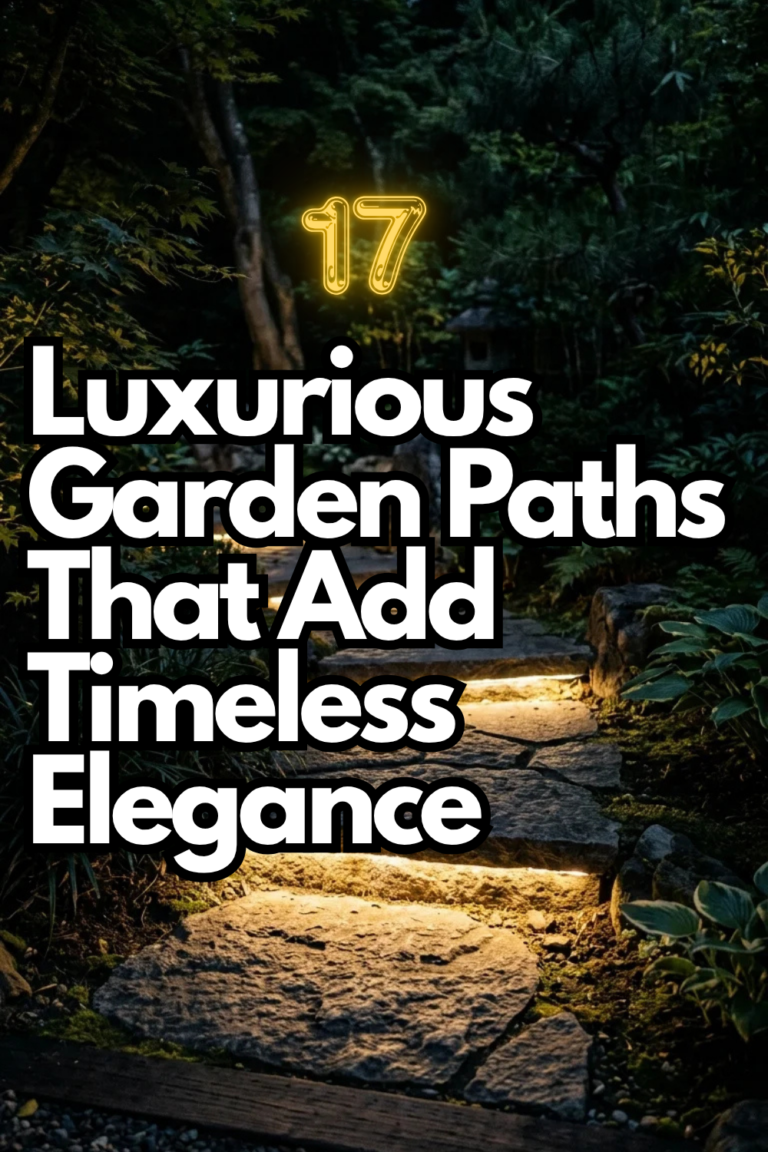17 Luxurious Garden Paths That Add Timeless Elegance