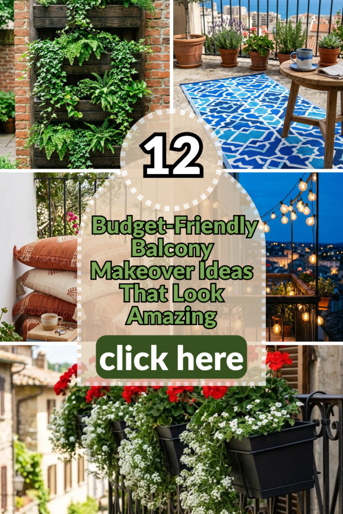 12 Budget-Friendly Balcony Makeover Ideas That Look Amazing