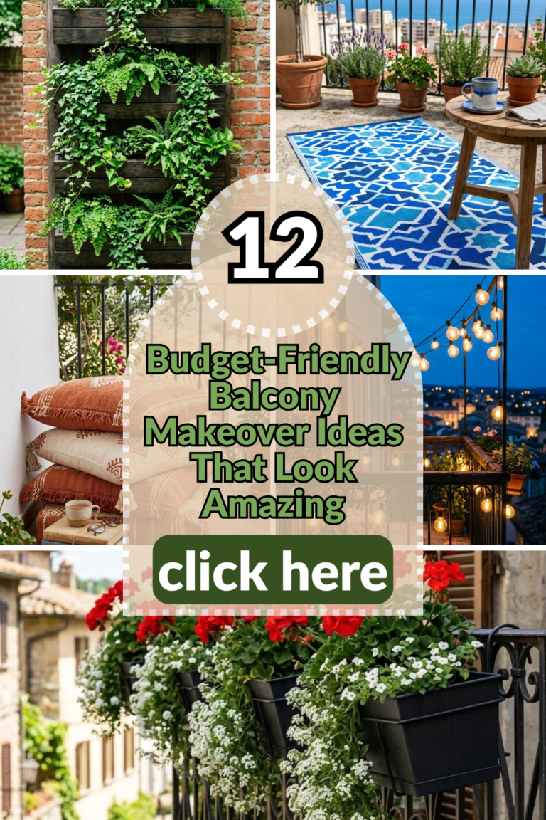 12 Budget-Friendly Balcony Makeover Ideas That Look Amazing