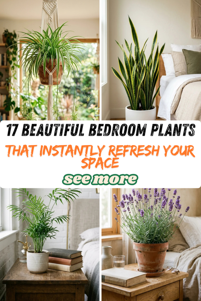 17 Beautiful Bedroom Plants That Instantly Refresh Your Space