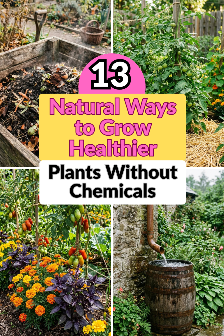 13 Natural Ways to Grow Healthier Plants Without Chemicals