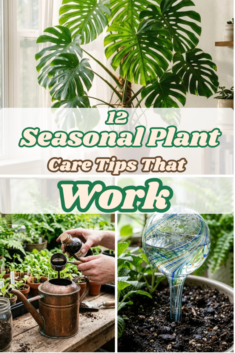 12 Seasonal Plant Care Tips That Work