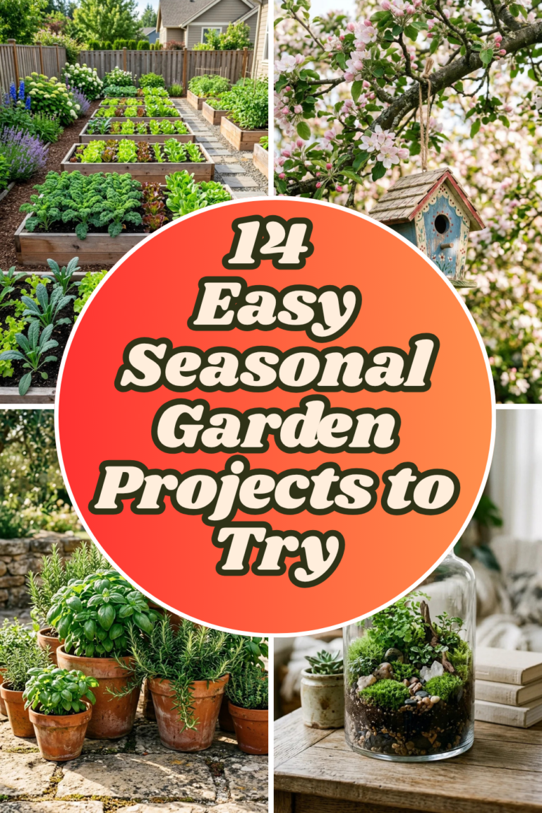 14 Easy Seasonal Garden Projects to Try