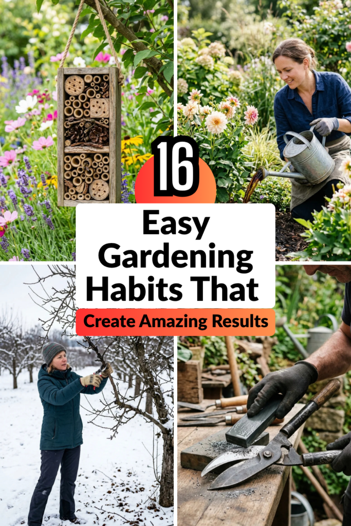 16 Easy Gardening Habits That Create Amazing Results