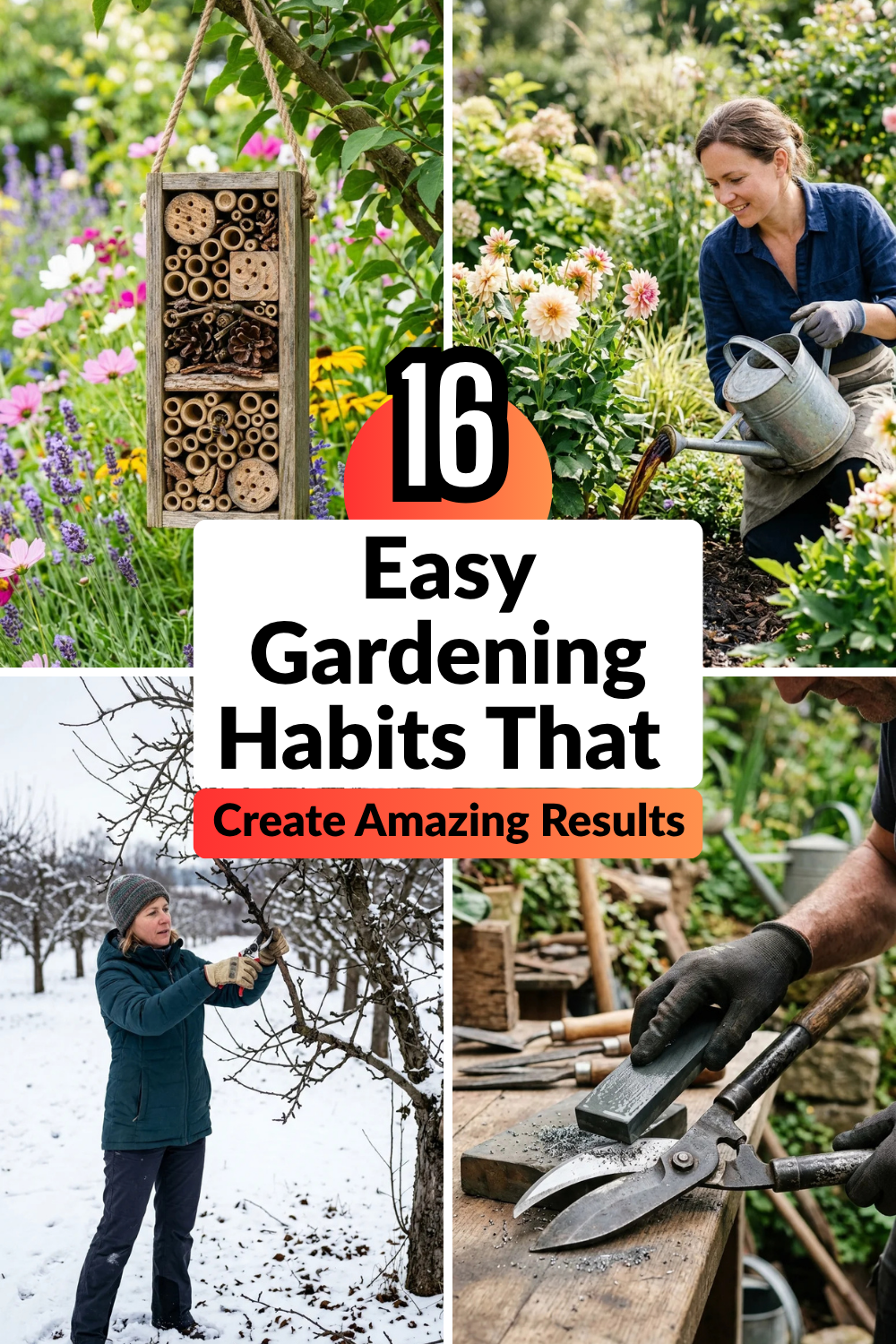 16 Easy Gardening Habits That Create Amazing Results