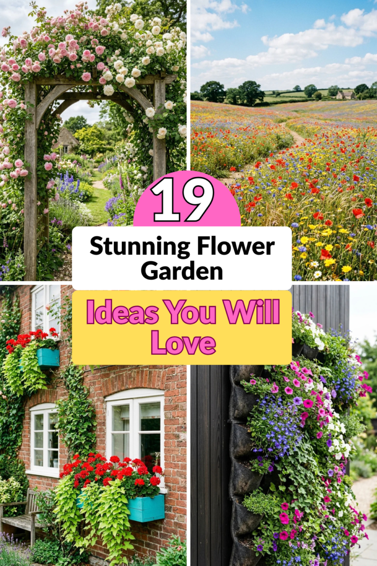 19 Stunning Flower Garden Ideas You Will Love