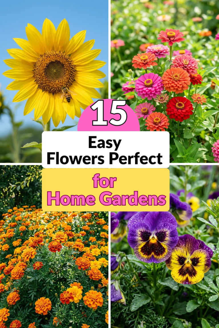 15 Easy Flowers Perfect for Home Gardens