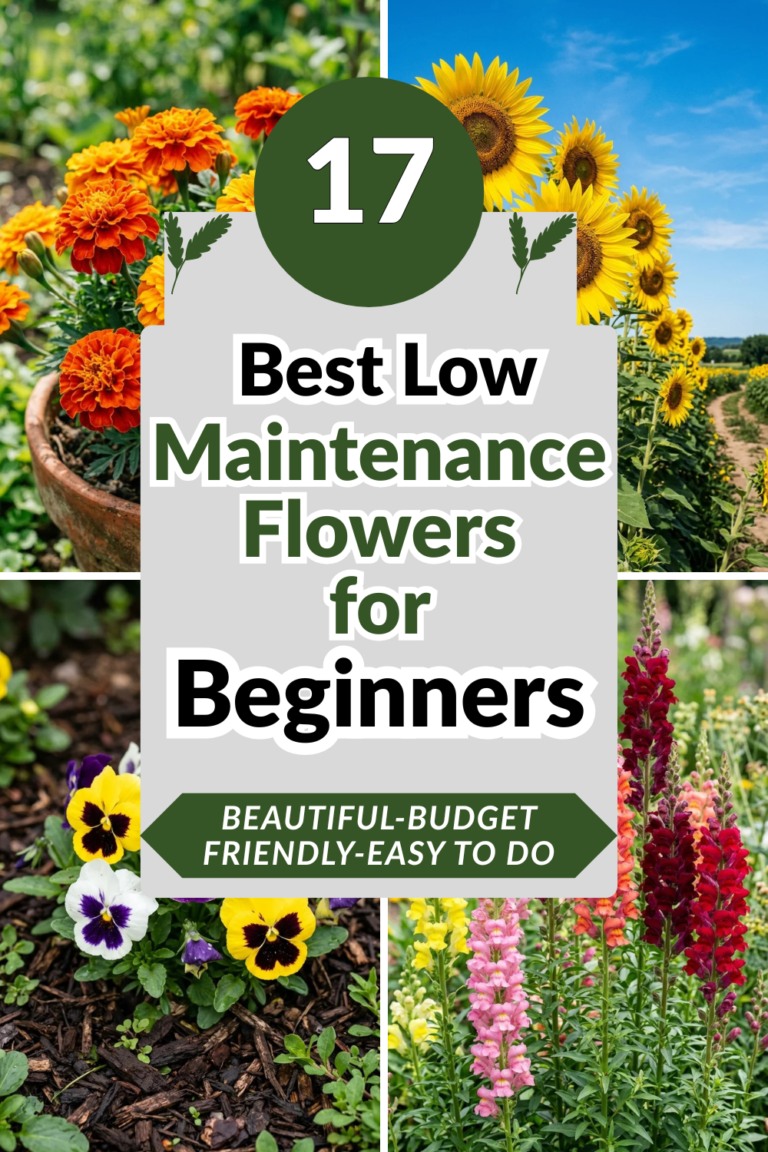 17 Best Low-Maintenance Flowers for Beginners