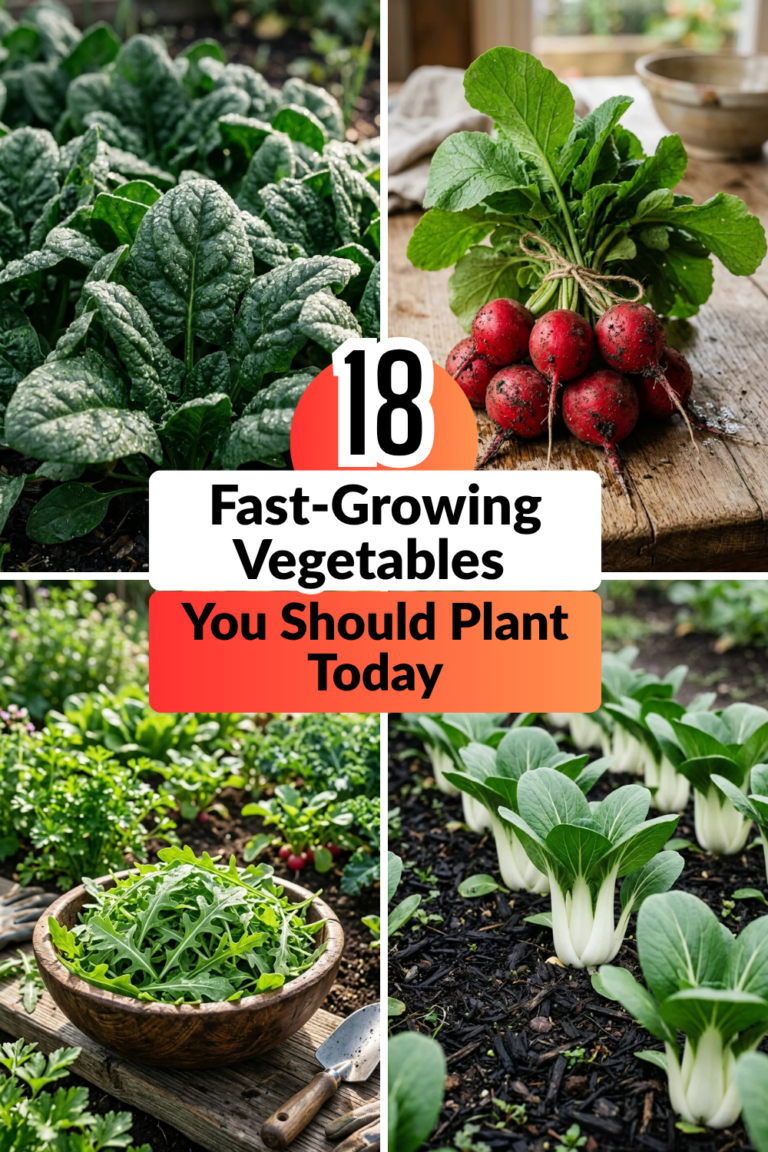 18 Fast-Growing Vegetables You Should Plant Today