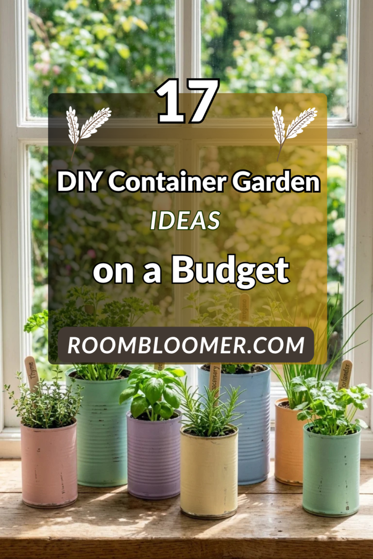 17 DIY Container Garden Ideas on a Budget