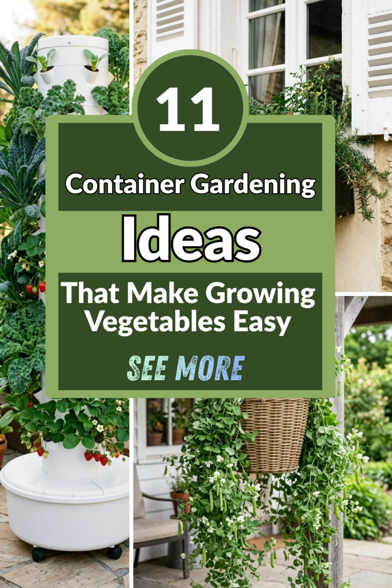 11 Container Gardening Ideas That Make Growing Vegetables Easy