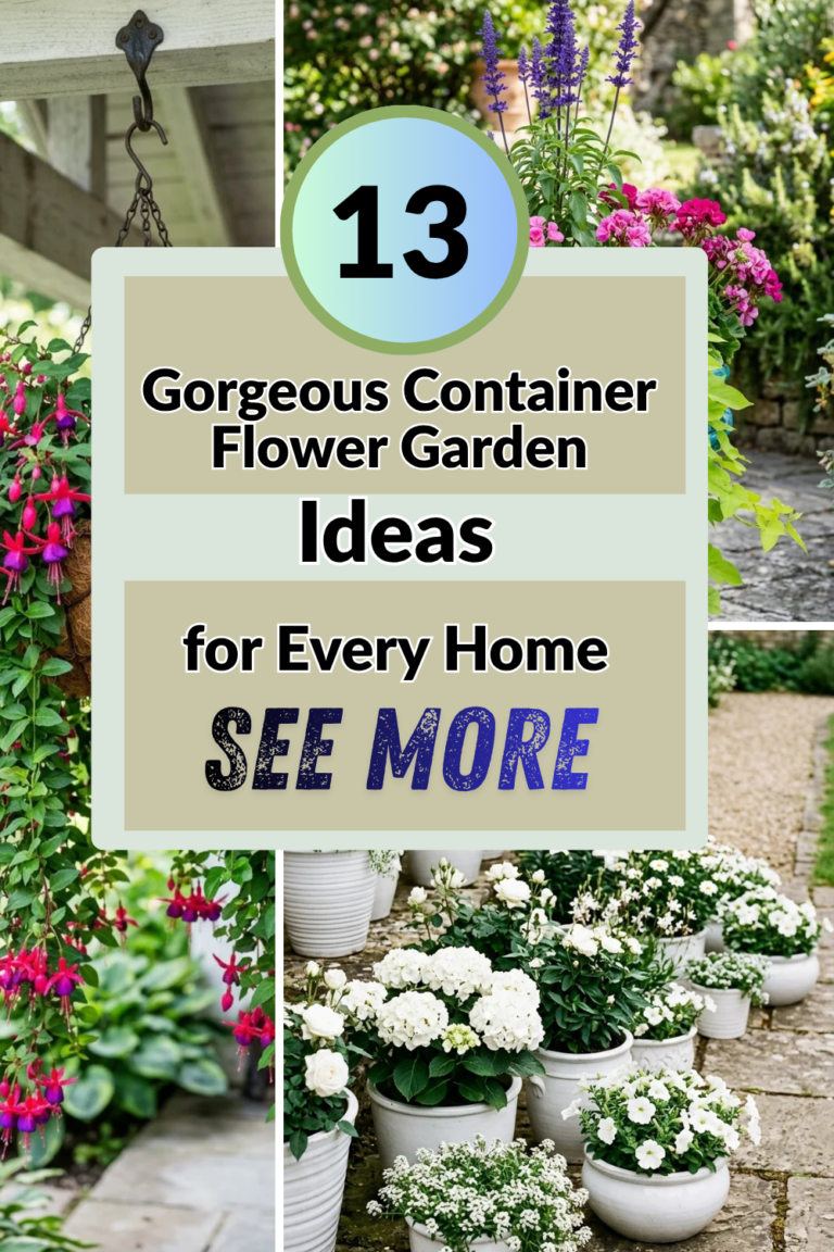 13 Gorgeous Container Flower Garden Ideas for Every Home
