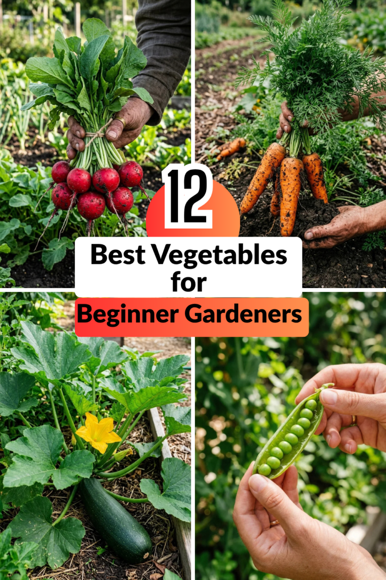 The Ultimate Green Thumb Guide: 12 Best Vegetables for Beginner Gardeners