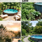 15 Backyard Garden Ideas Around an Above Ground Pool You’ll Love