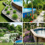15 Above Ground Pool Flower Bed Ideas That Add Instant Charm
