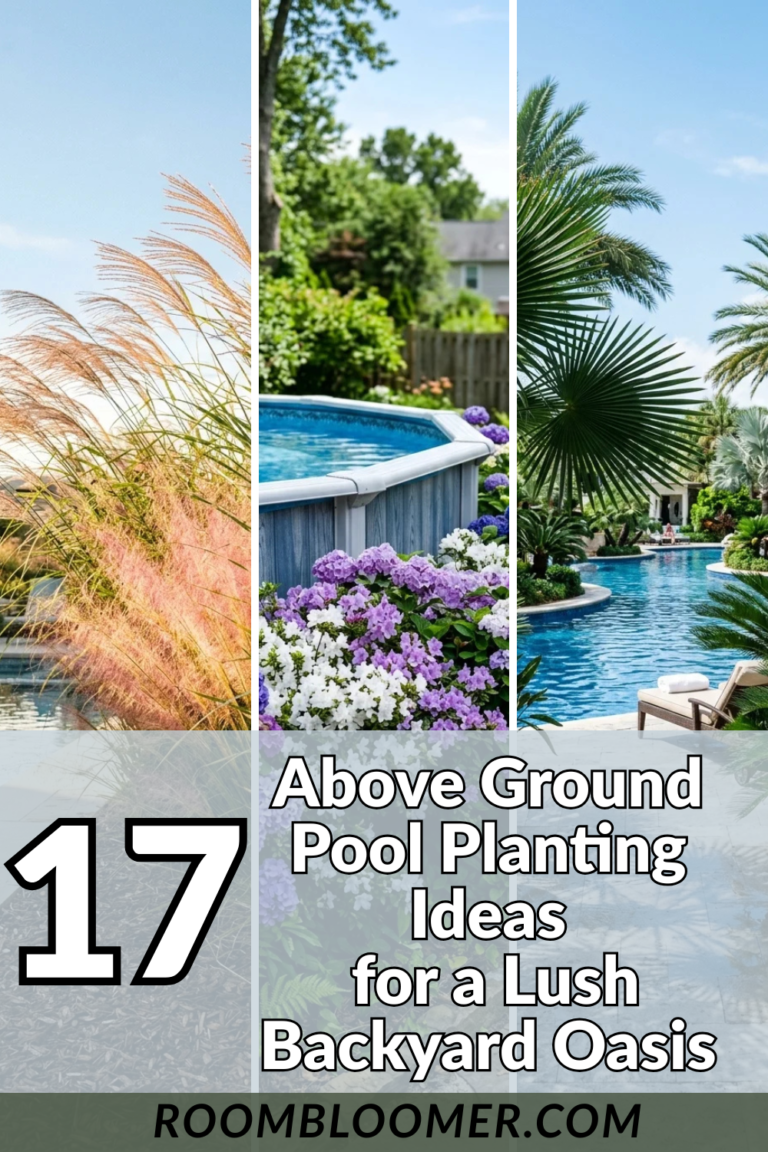 17 Above Ground Pool Planting Ideas for a Lush Backyard Oasis