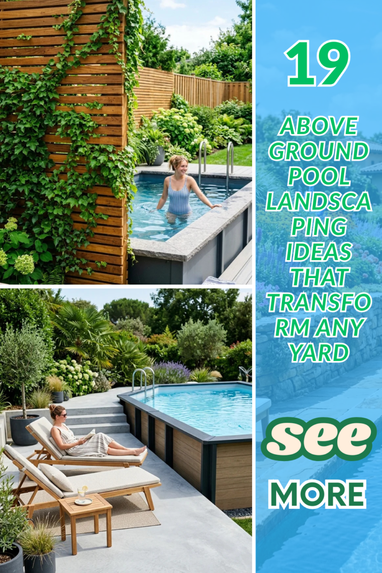 19 Above Ground Pool Landscaping Ideas That Transform Any Yard