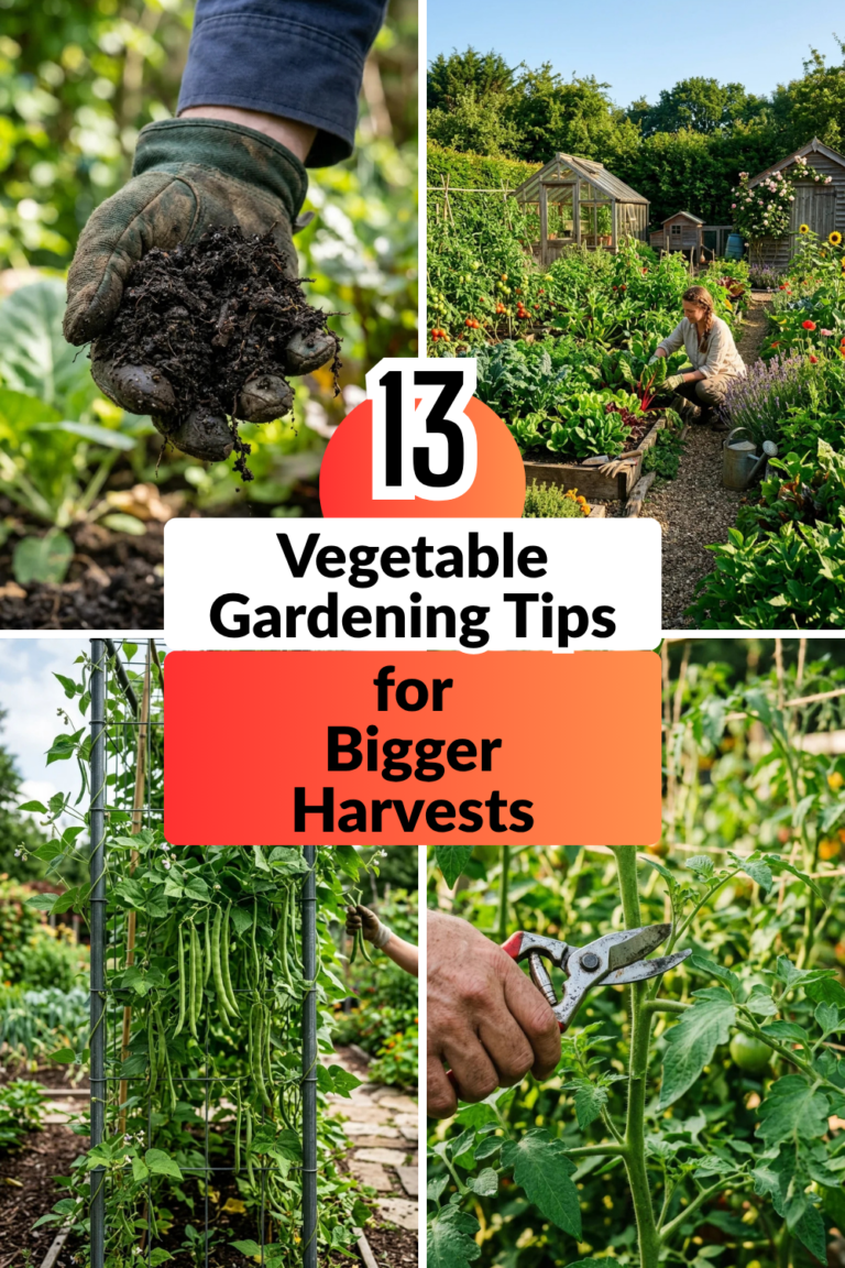 13 Vegetable Gardening Tips for Bigger Harvests