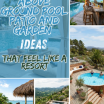 15 Above Ground Pool Patio and Garden Ideas That Feel Like a Resort